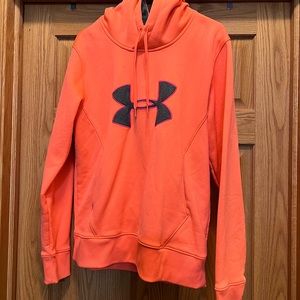 Orange Under Armour Hoodie